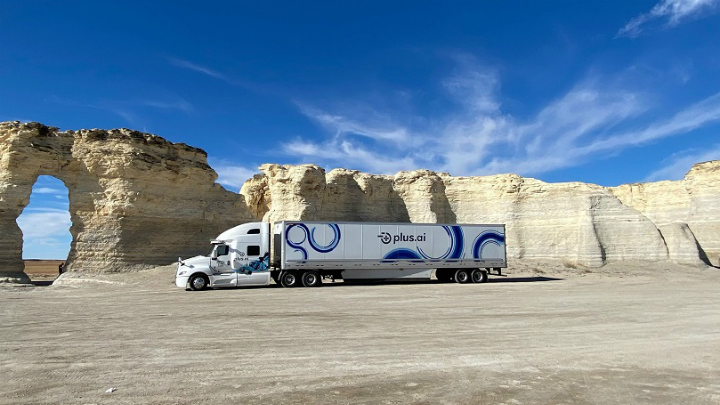 Plus Ai Autonomous Truck