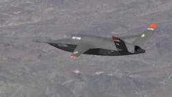 The AFRL XQ-58A Valkyrie UAS. The AFRL XQ-58A Valkyrie UAS.