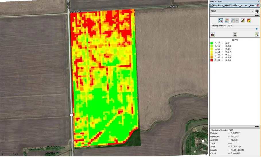 Ndvi Example drones smart agriculture multispectral imaging | Vision Systems Design