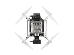 Figure 4: Sony's MSZ-2100G sensor unit features a 12 MPixel RGB camera and 2 MPixel multispectral camera for capturing aerial images. Figure 4: Sony's MSZ-2100G sensor unit features a 12 MPixel RGB camera and 2 MPixel multispectral camera for capturing aerial images.