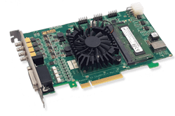 Figure 5: Featuring four CXP-12 channels, the Komodo II CXP 2.0 frame grabbers feature a PCIe Gen 3 x8 interface with up to 55 Gbps throughput.