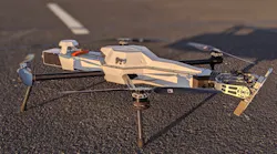 The Black Swift Technologies E2 advanced inspection drone.