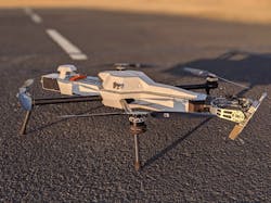 The Black Swift Technologies E2 advanced inspection drone.