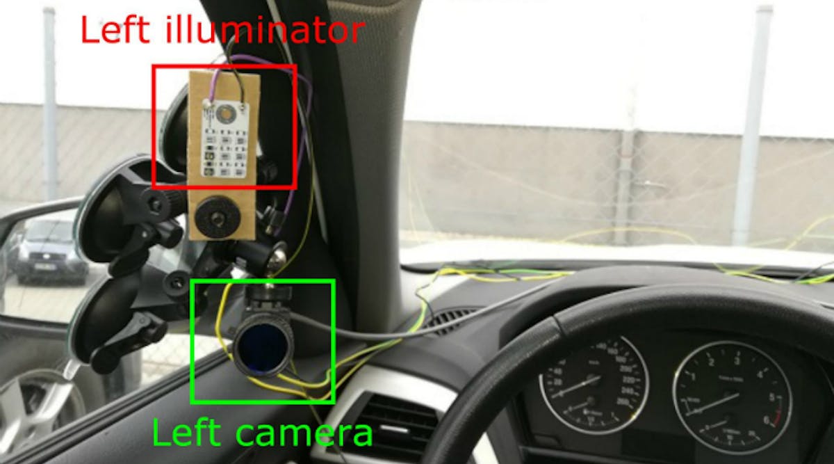 Figure 1: The left side of the ARRK engineering driver distraction system.