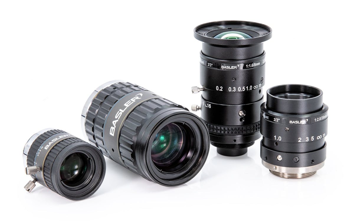 Basler Standard And Premium Lens Lines