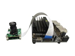 Figure 3: Offered in color, monochrome, NIR, and raw Bayer formats, e-con Systems embedded vision cameras are designed for use with embedded vision development kits like NVIDIA’s Jetson Nano, pictured here. Figure 3: Offered in color, monochrome, NIR, and raw Bayer formats, e-con Systems embedded vision cameras are designed for use with embedded vision development kits like NVIDIA’s Jetson Nano, pictured here.