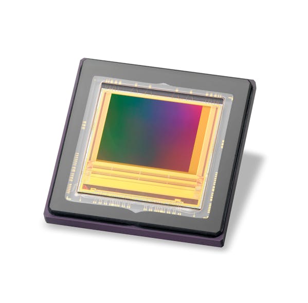Figure 3: Teledyne e2v makes the 1.3 MPixel CMOS Bora ToF sensor, which enables real-time 3D image capture at over 30 fps. The company also offers an evaluation kit with a 1-in. optical format calibrated module, a light source for near infrared illumination, and optics targeted at ToF capture for short-range distances up to 5 m, or mid-range distances up to 10 m.