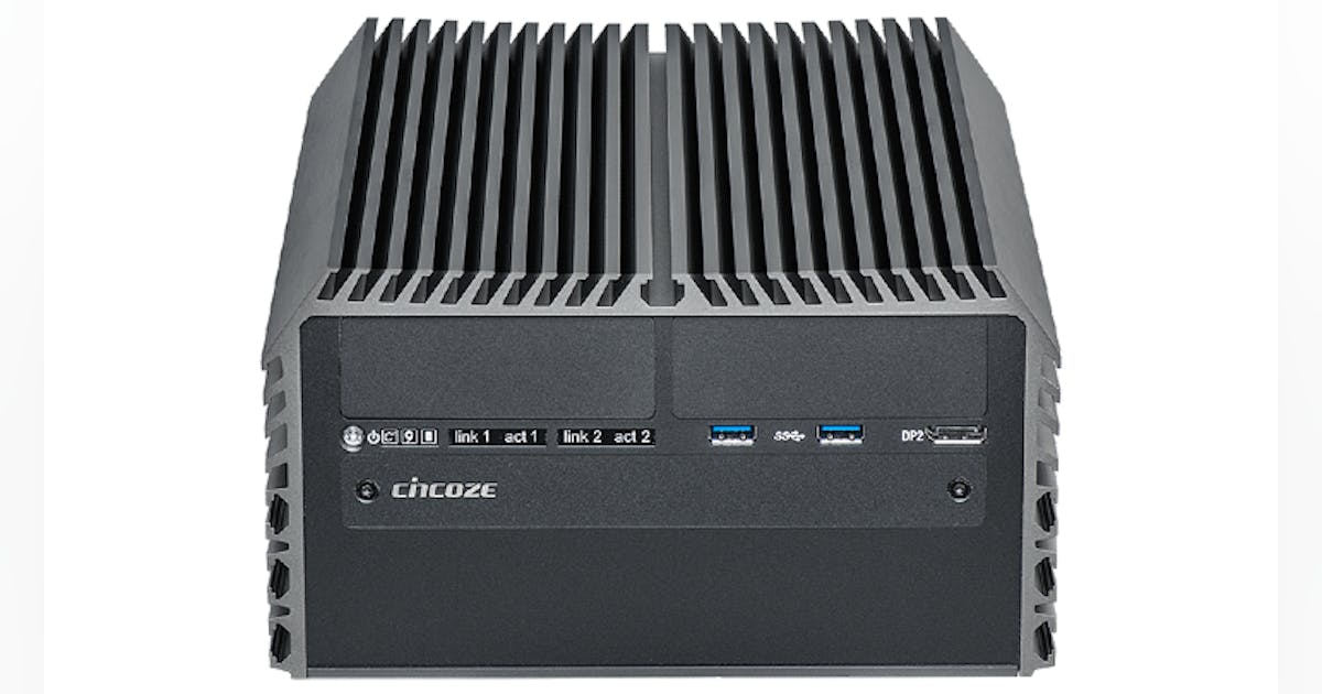 cincoze embedded computers support 9th generation intel core and xeon e ...