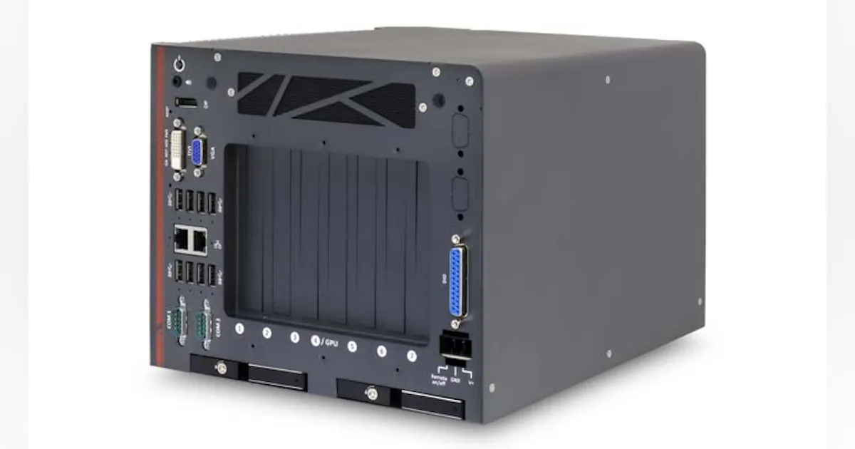 Neusys Pc neousys nuvo 8043 industrial PC | Vision Systems Design