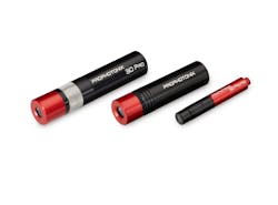 Figure 5: 3D PRO lasers from ProPhotonix are available in multiple form factors, adjustable focus options, and a wide range of wavelengths, powers, and uniformity levels. Figure 5: 3D PRO lasers from ProPhotonix are available in multiple form factors, adjustable focus options, and a wide range of wavelengths, powers, and uniformity levels.