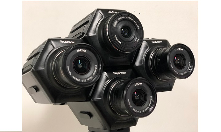 Three 8 M Pixel Cmos Cameras Comprise Ray Shaper S System 5ede70f60c96f