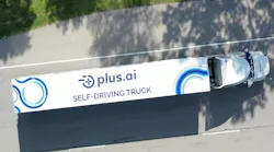 Plus ai Self Driving Truck