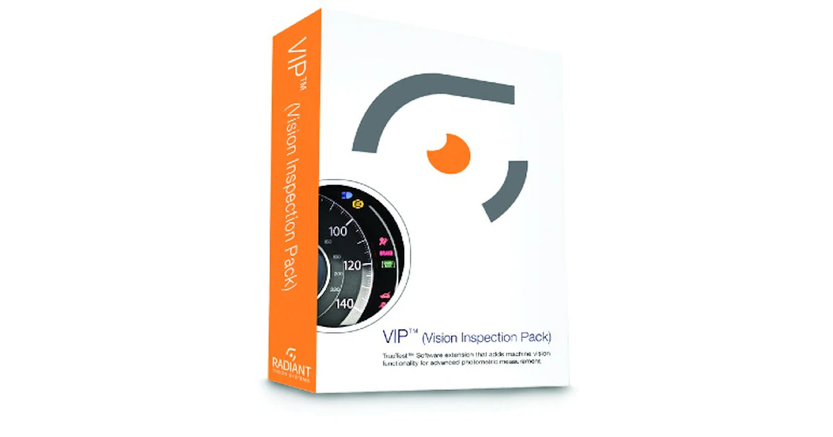 Vision inspection pack software enables photometric measurement ...