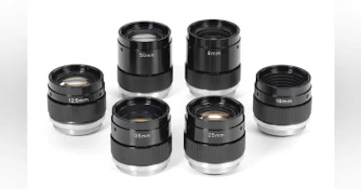 Mit Lens Machine CCTV and Machine Vision Lens Assemblies | Vision Systems Design