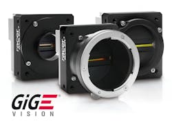 Figure 2: Basler’s racer series feature CMOS sensors ranging from 2048 x 1 to 12288 x 1. Figure 2: Basler’s racer series feature CMOS sensors ranging from 2048 x 1 to 12288 x 1.