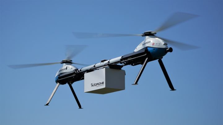 Long Range Cargo Delivery Drones Upgraded With Collision Avoidance Systems Vision Systems Design