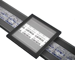 Figure 15: The flat dome light is available up to 300 x 300 mm size, making it ideal for many conveyor belt widths. Figure 15: The flat dome light is available up to 300 x 300 mm size, making it ideal for many conveyor belt widths.