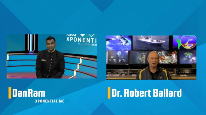 xponential 2020 dr robert ballard underwater drone pioneer