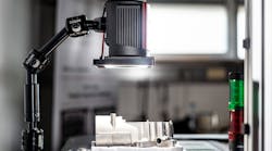 Figure 1: The Inspekto S70 vision system is designed to attach to any Bosch profile via the included telescopic camera mount. Figure 1: The Inspekto S70 vision system is designed to attach to any Bosch profile via the included telescopic camera mount.