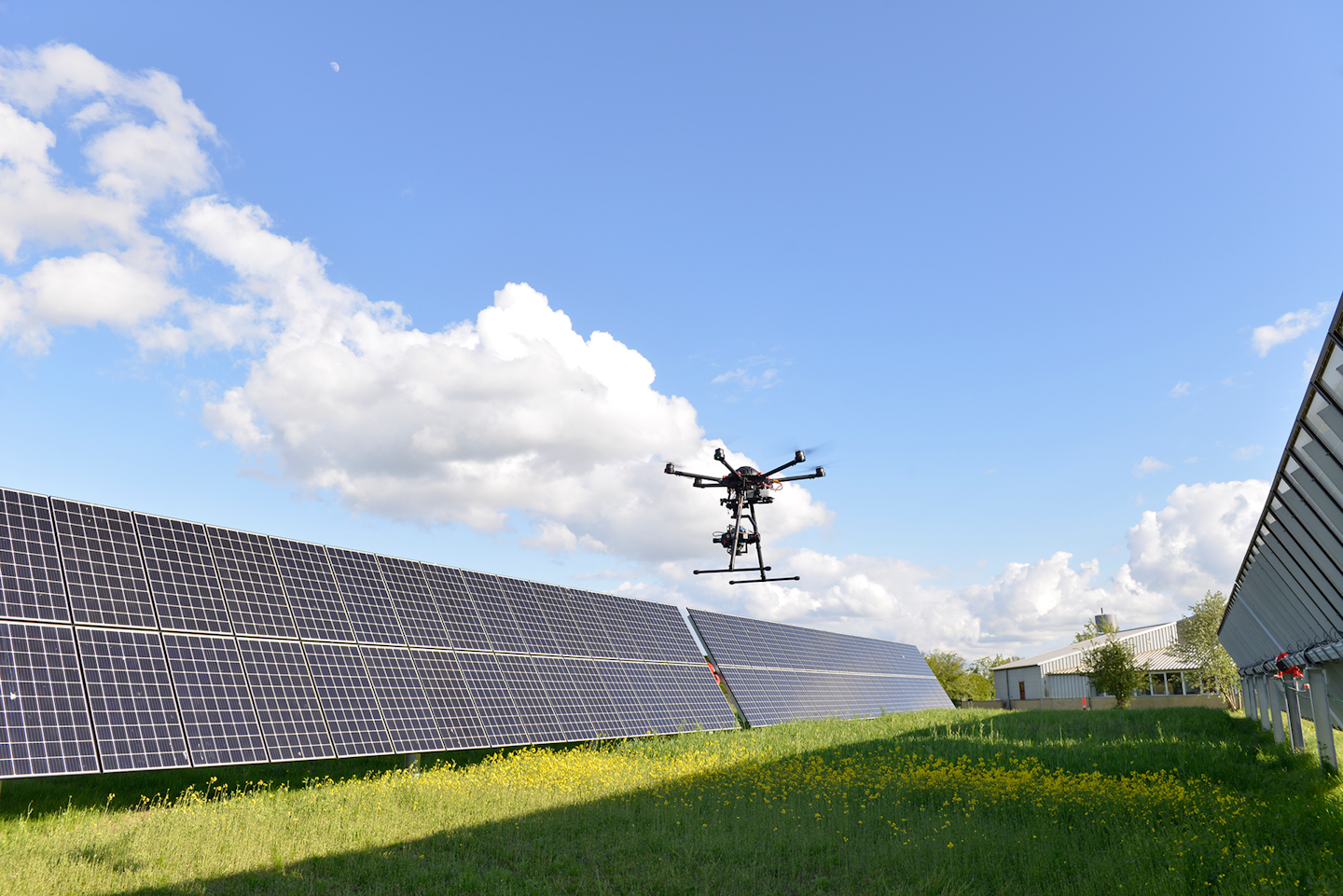 Drone Based Swir Camera Inspects Solar Panels In Daylight Vision Systems Design