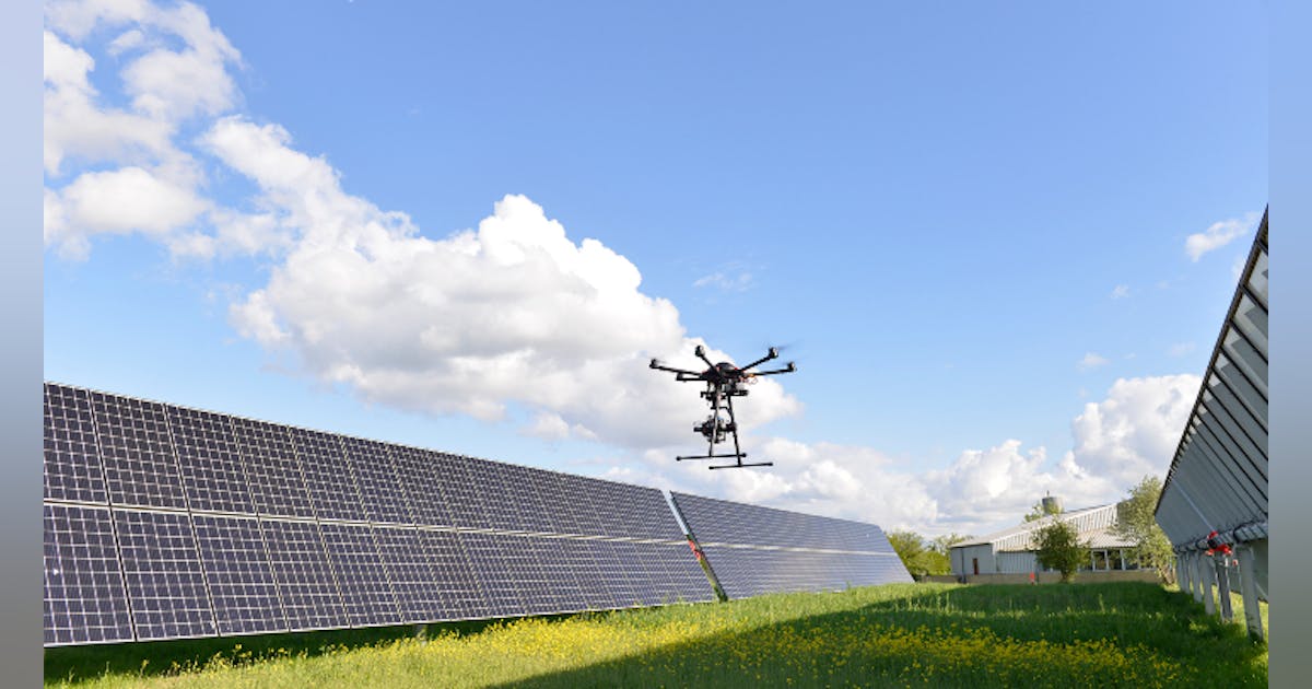 Solar drone best sale camera