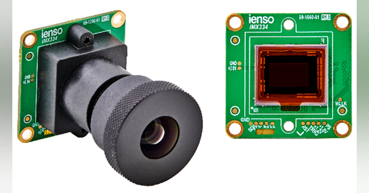 Embedded vision MIPI sensor modules feature 4K resolution | Vision ...