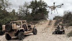 The Orion 2 UAS from developer Elistair is designed for military, government, and industrial applications. The Orion 2 UAS from developer Elistair is designed for military, government, and industrial applications.