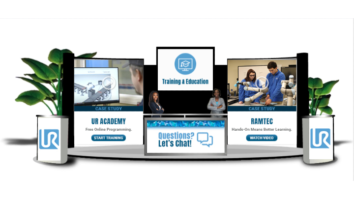 Universal Robots Education Program Cobot Expo Booth 5fab0912767d1