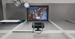 Figure 2: With less than 0.2% trueness error and native HD 3D color imaging, the Zivid Two 3D camera helps increase pick and place success rates in bin-picking applications. Figure 2: With less than 0.2% trueness error and native HD 3D color imaging, the Zivid Two 3D camera helps increase pick and place success rates in bin-picking applications.