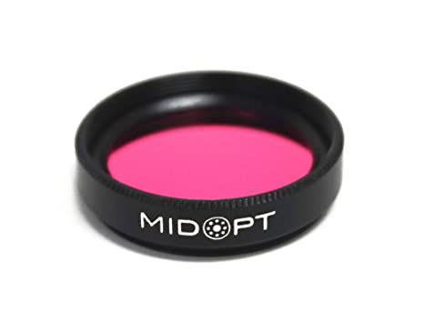 Midwest Optical BP635-30.5 Light Red Bandpass Filter 