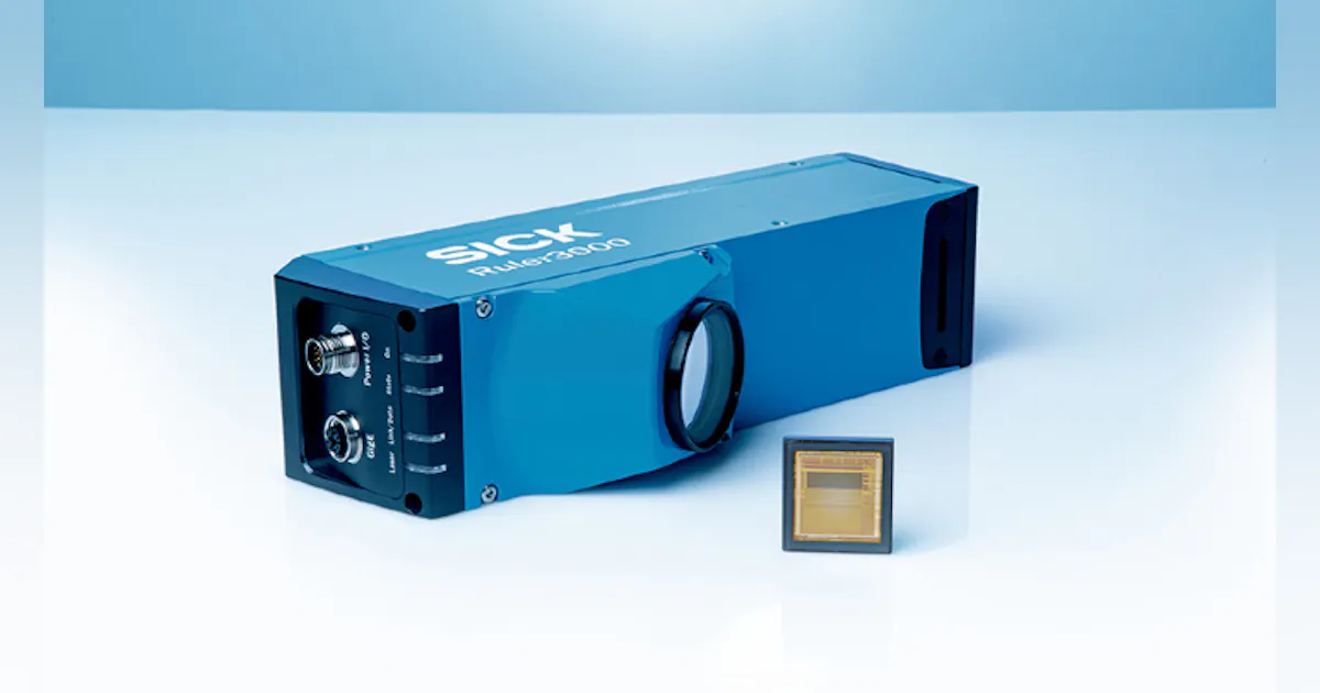 Camra Ruler 3D streaming camera Ruler 3000 from SICK | Vision Systems Design