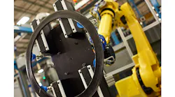 Figure 1: A bead apex component prior to incorporation in a finished tire. (Photos courtesy of Steelastic.)