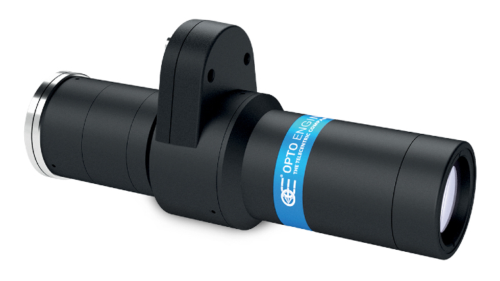 Telecentric optics with liquid lenses designed for large depth of field