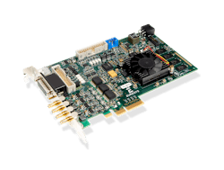 Figure 4: The Euresys Coaxlink Quad G3 frame grabber. (Photo courtesy of Euresys.) Figure 4: The Euresys Coaxlink Quad G3 frame grabber. (Photo courtesy of Euresys.)