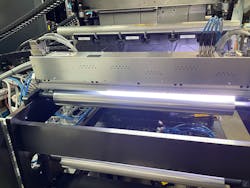 Figure 2: The CIS camera installed on the back stage of the digital press. (Photo courtesy of PCMC.) Figure 2: The CIS camera installed on the back stage of the digital press. (Photo courtesy of PCMC.)