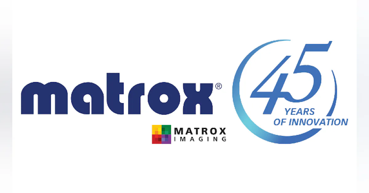 Matrox Imaging celebrates its 45th anniversary | Vision Systems Design
