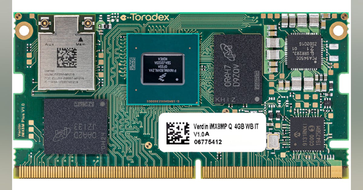 System on module features neural network processor unit | Vision ...