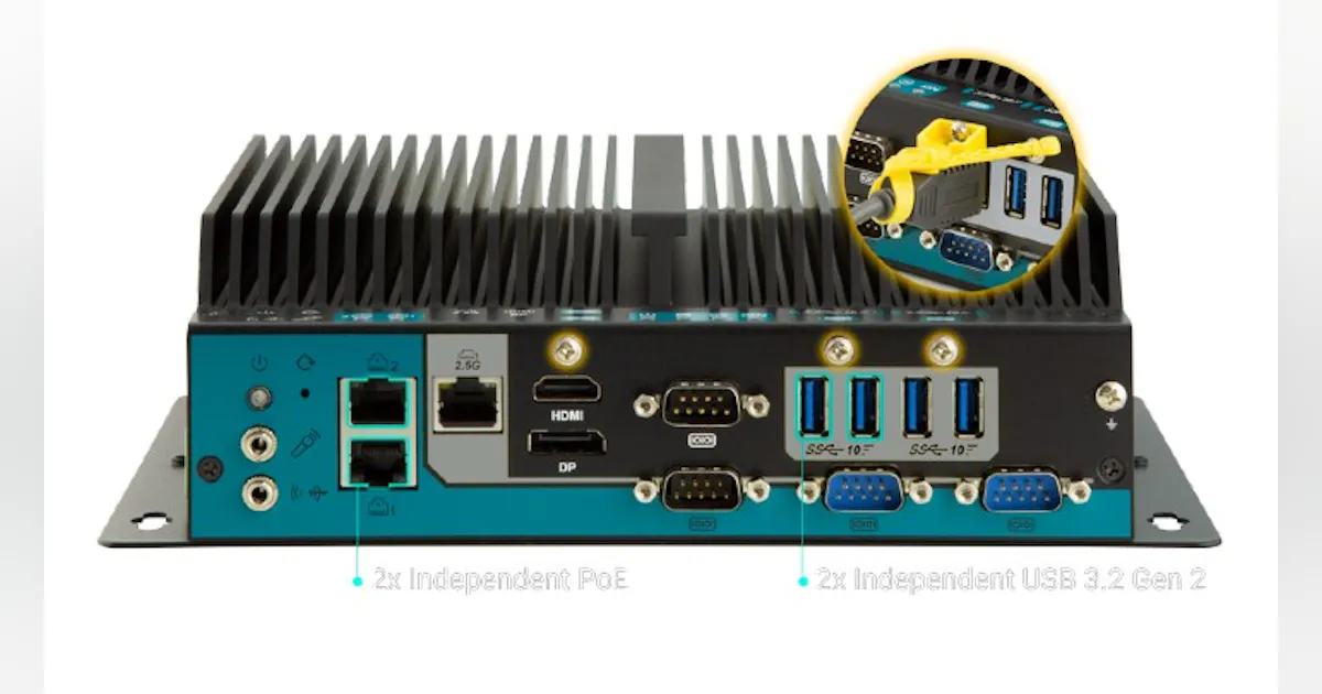 Machine Vision Box PC with Intel's 11th Generation Processor | Vision ...