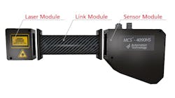 Figure 1. The AT - Automation Technology modular sensor concept MCS featuring the cx4090HS sensor module. (Photo courtesy of AT - Automation Technology.) Figure 1. The AT - Automation Technology modular sensor concept MCS featuring the cx4090HS sensor module. (Photo courtesy of AT - Automation Technology.)