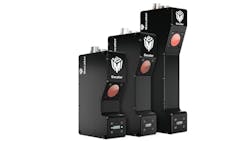 Figure 12. The LMI Technologies Gocator® 3D smart sensors. (Photo courtesy of LMI Technologies.) Figure 12. The LMI Technologies Gocator® 3D smart sensors. (Photo courtesy of LMI Technologies.)