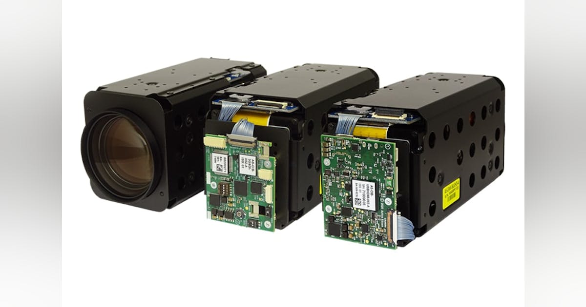 Harrier 36x AF-Zoom Camera with Global Shutter | Vision Systems Design