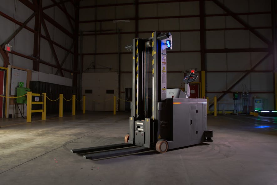 OTTO Motors Launches Autonomous Forklift Vision Systems Design