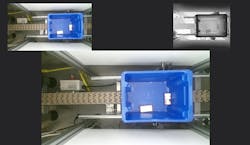Figure 2: A tote imaging detection system. Figure 2: A tote imaging detection system.
