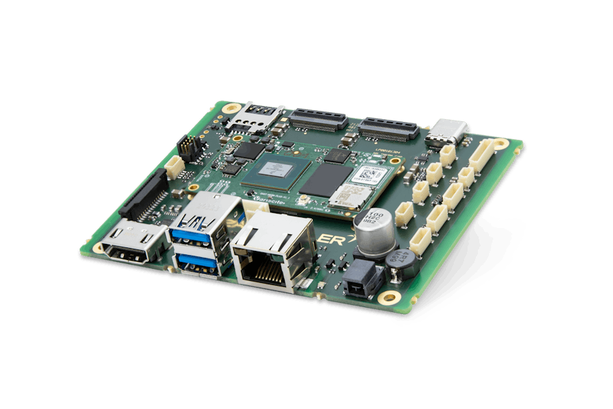 Figure 2: Basler&rsquo;s embedded vision processing board. (Photo courtesy of Basler AG.)