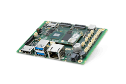 Figure 2: Basler’s embedded vision processing board. (Photo courtesy of Basler AG.) Figure 2: Basler’s embedded vision processing board. (Photo courtesy of Basler AG.)
