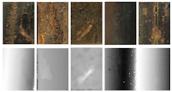 Figure 2: Images of rail defects and corresponding depth maps. Figure 2: Images of rail defects and corresponding depth maps.