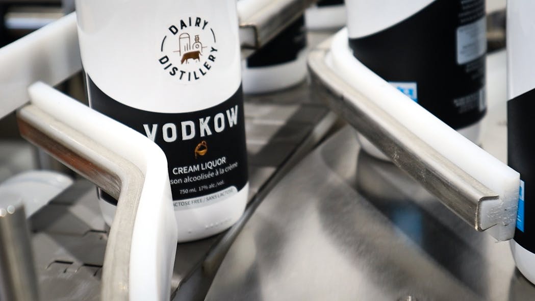 Dairy Distillery produces vodka and cream liquor from milk permeate.