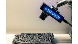 Figure 13: DeepView X400 AI camera. (Photo courtesy of DeepView.) Figure 13: DeepView X400 AI camera. (Photo courtesy of DeepView.)