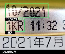 Figure 2: An example of robust and extended character support for Deep OCR with MVTec HALCON. (Photo courtesy of MVTec Software.) Figure 2: An example of robust and extended character support for Deep OCR with MVTec HALCON. (Photo courtesy of MVTec Software.)