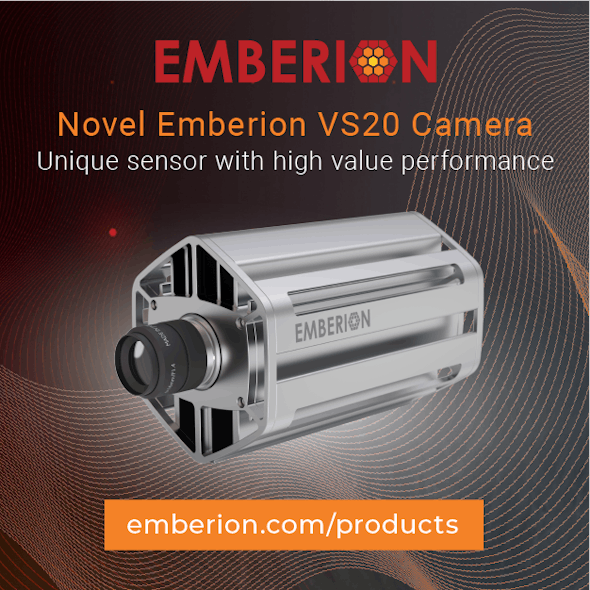 Figure 12: Emberion&apos;s VS20 GigE Vision camera. (Photo courtesy of Emberion.)
